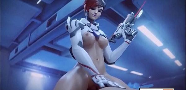  Compilation SFM Overwatch Dva and widow. Try not to fap ;)